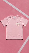 T-shirt THYMOS Rose – 100 % Coton | Force • Courage • Honneur